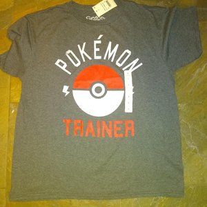 Pokemon Trainer Tee Size Large